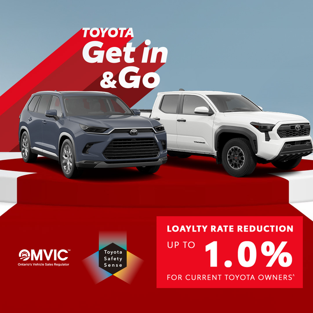Toyota Sales and Service Special Offers - View Promotions