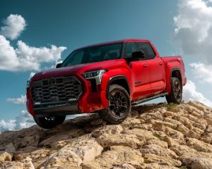 2025 Red Toyota Tundra