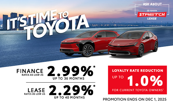 Toyota Monthly Promotion