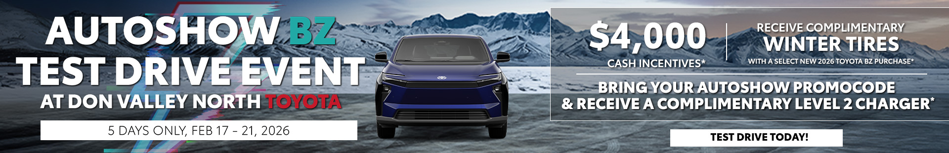 Toyota Winte Tire Promotion