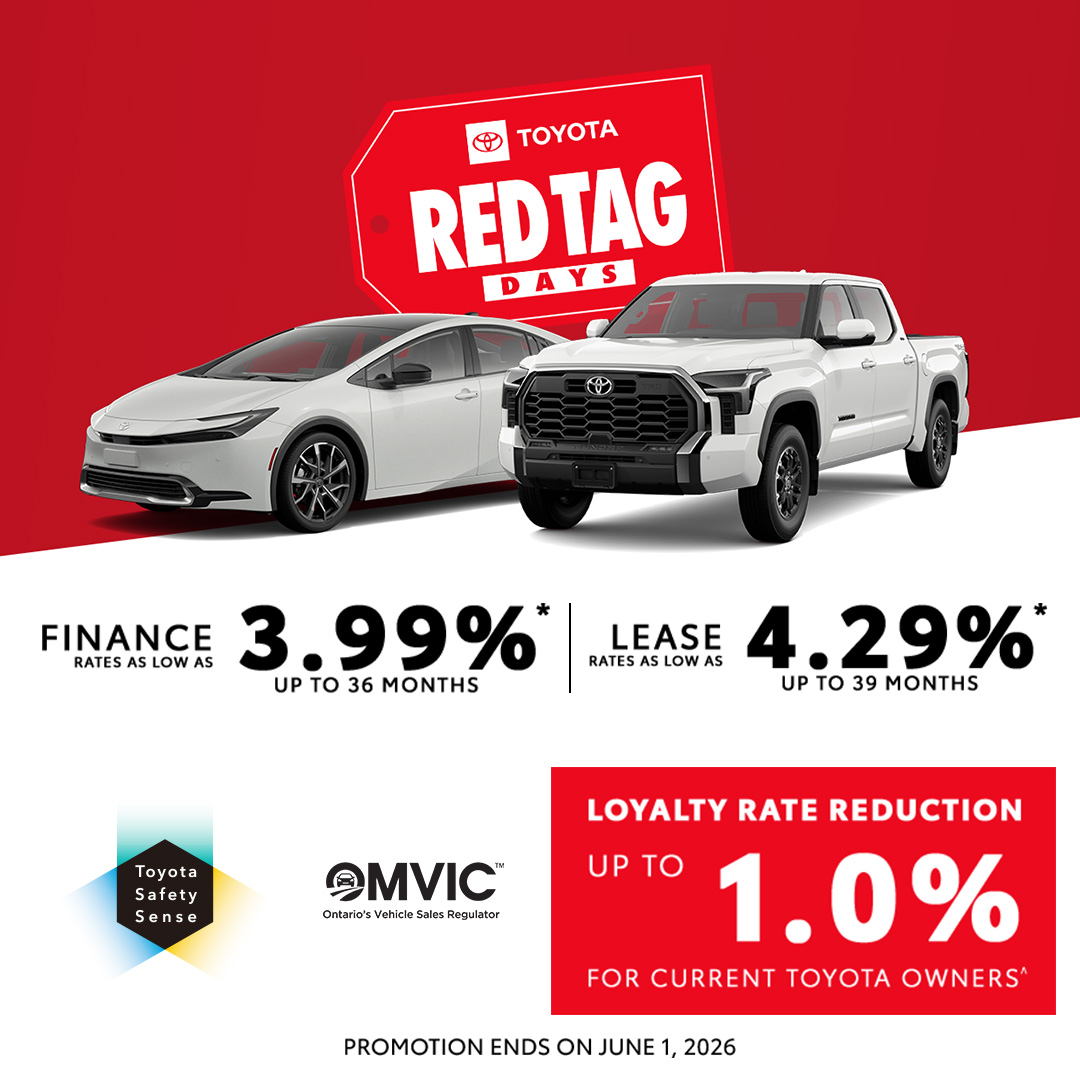 Toyota Monthly Promotion