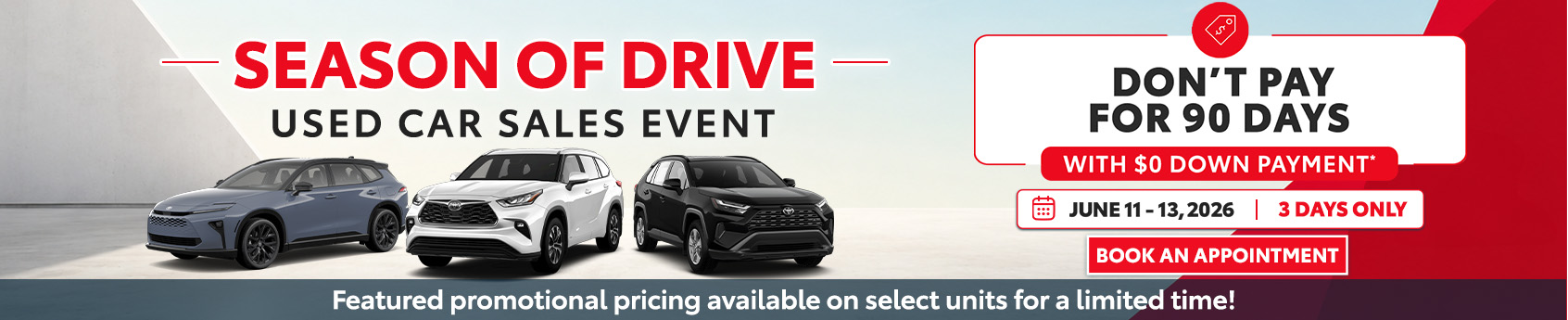 Used Car Sales Event